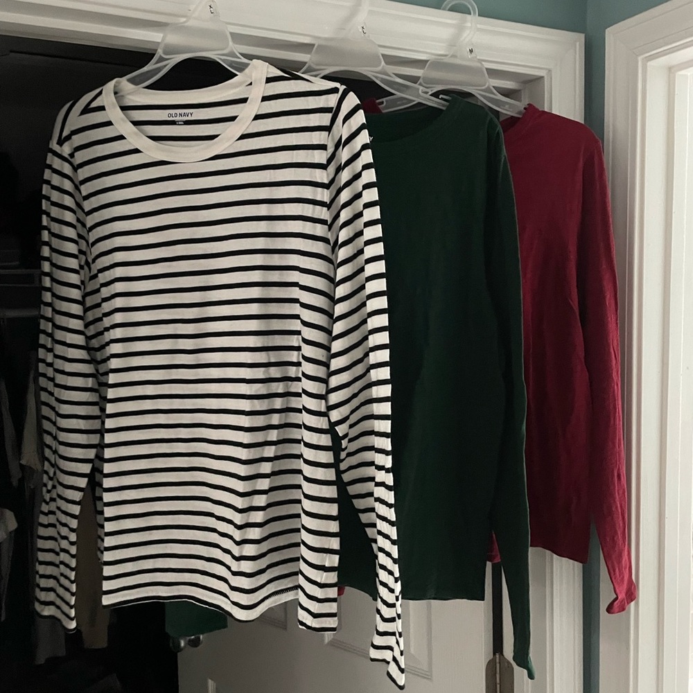 Long sleeved tees